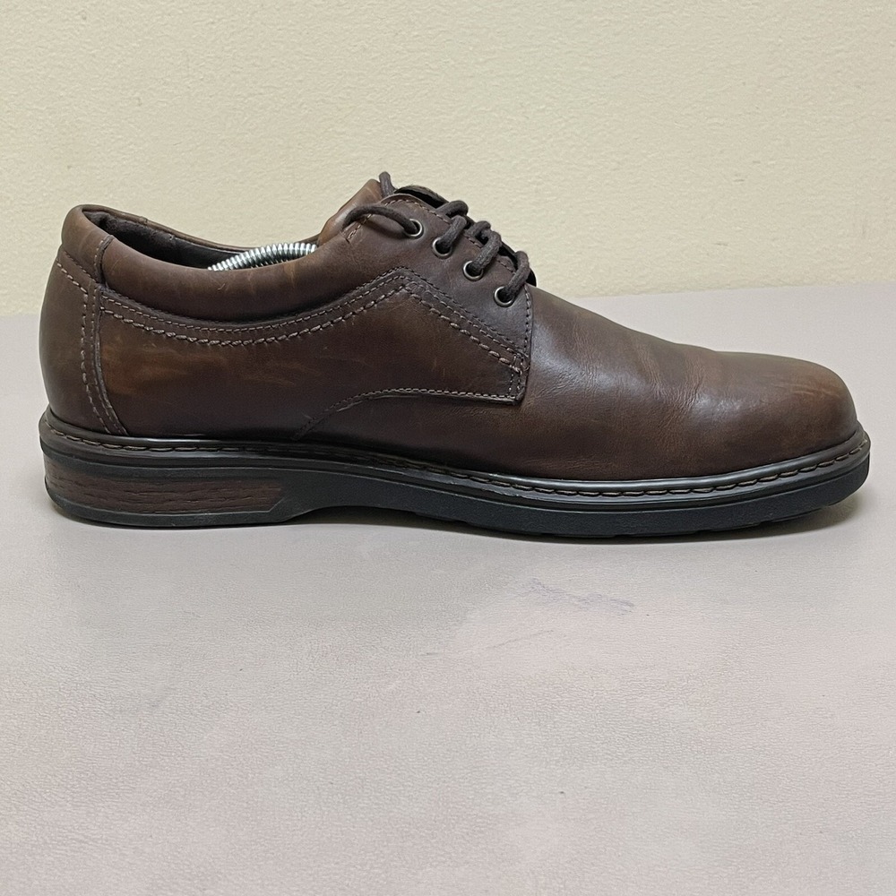 SAS Aden Oxford Men Size 9.5 M Brown Leather Casual Comfort Shoes Lace Up - Picture 7 of 13